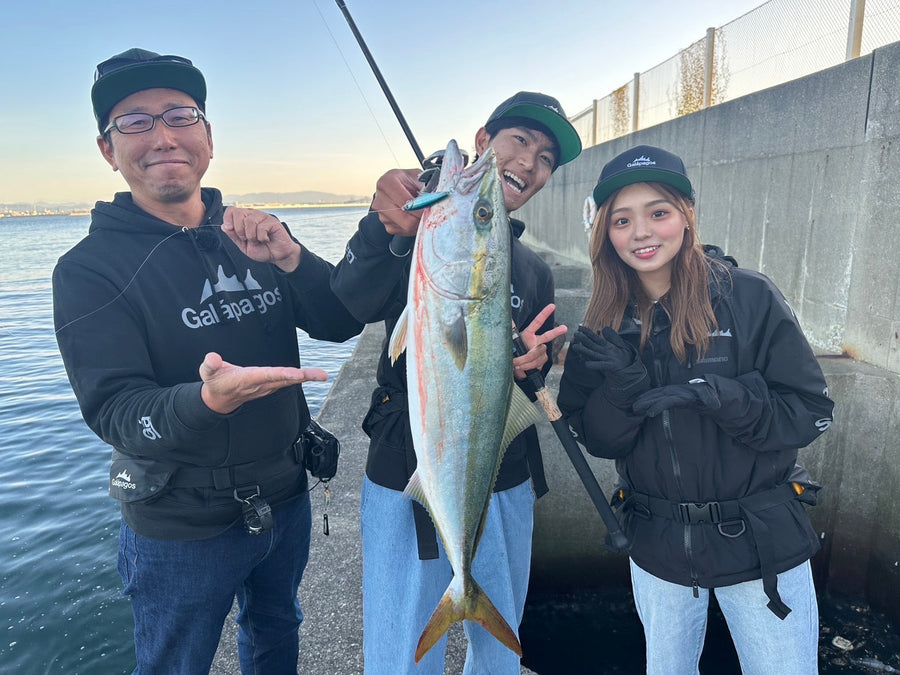Autumn Osaka Bay Shore Jigging Report