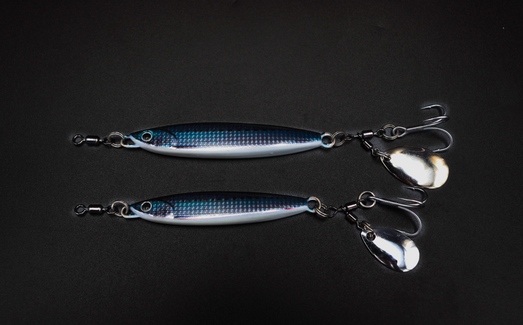 Compact silhouette designed specifically for blade jigging