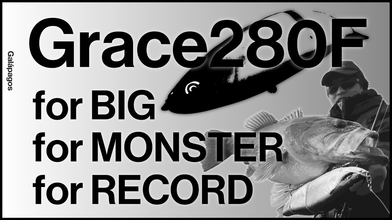 Get a memorable fish in your hands: the Grace280F.