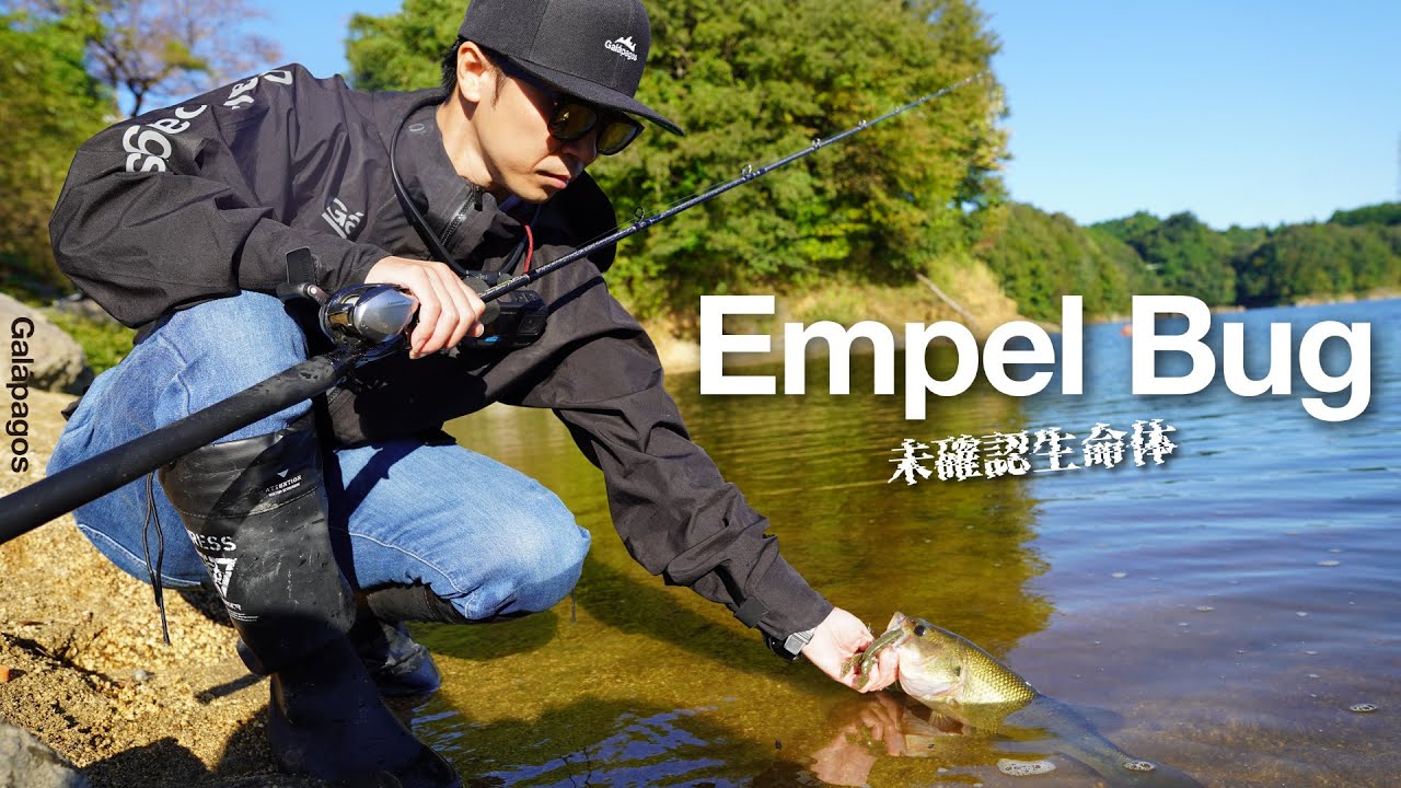 【未確認生命体】GalápagosBASS第三弾ワーム Empel Bug-エンペルバグ-