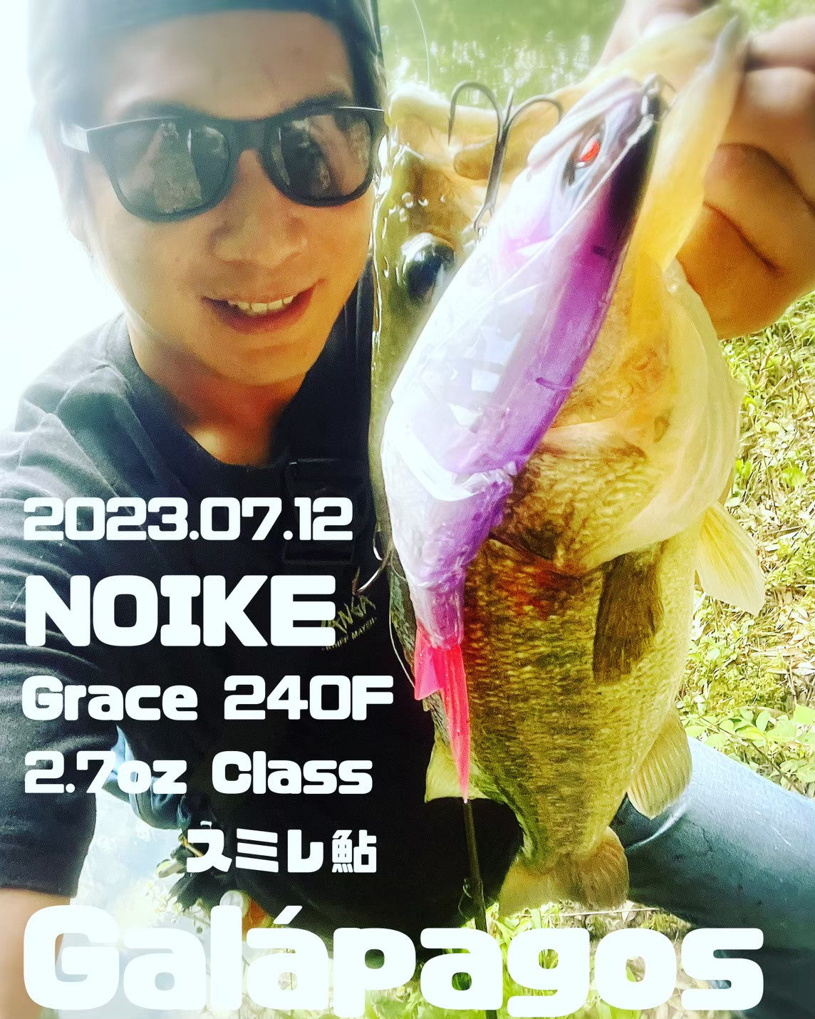 ガラパゴス　グレイス　240F　スミレ鮎 Grace 240F – galapagos-fishing