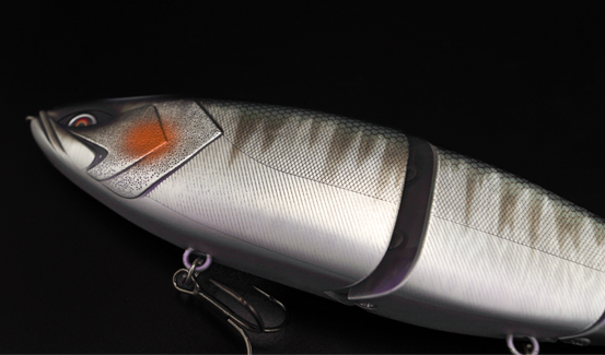 A body designed to push water