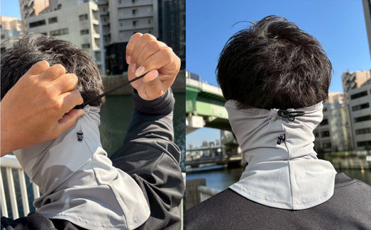 着用感を調節可能なストッパー付き